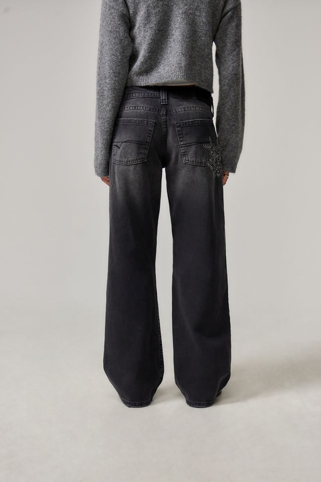BDG Kayla Lowrider Flora Jeans #3