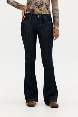 Jeans évasés bootcut taille basse Brooke en taille: 24 l 32L - BDG - Modalova