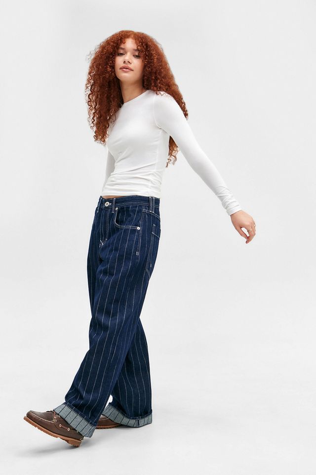 BDG Jaya Stripe Baseball Jeans #1