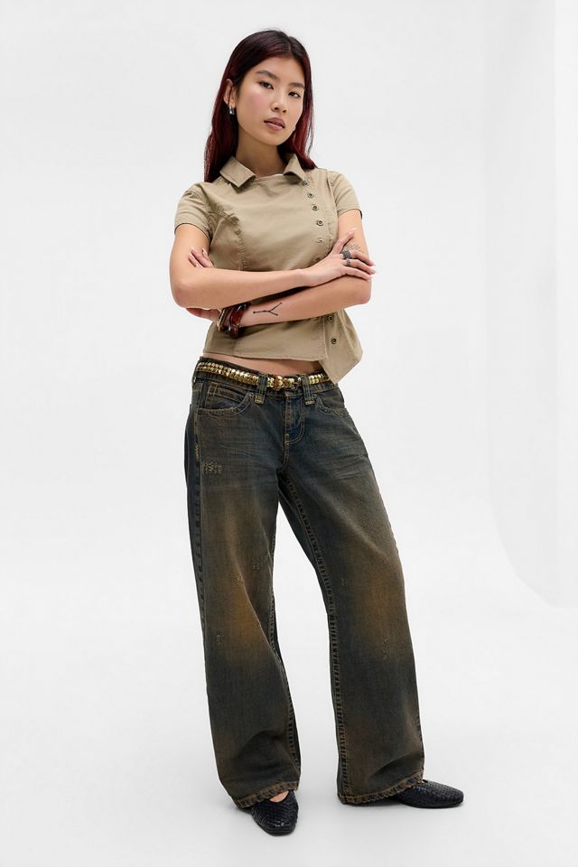 Jeans de Tiro Bajo Kayla BDG #3