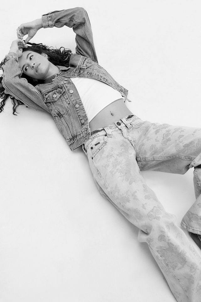 BDG Kayla Lowrider Flower Jeans #2