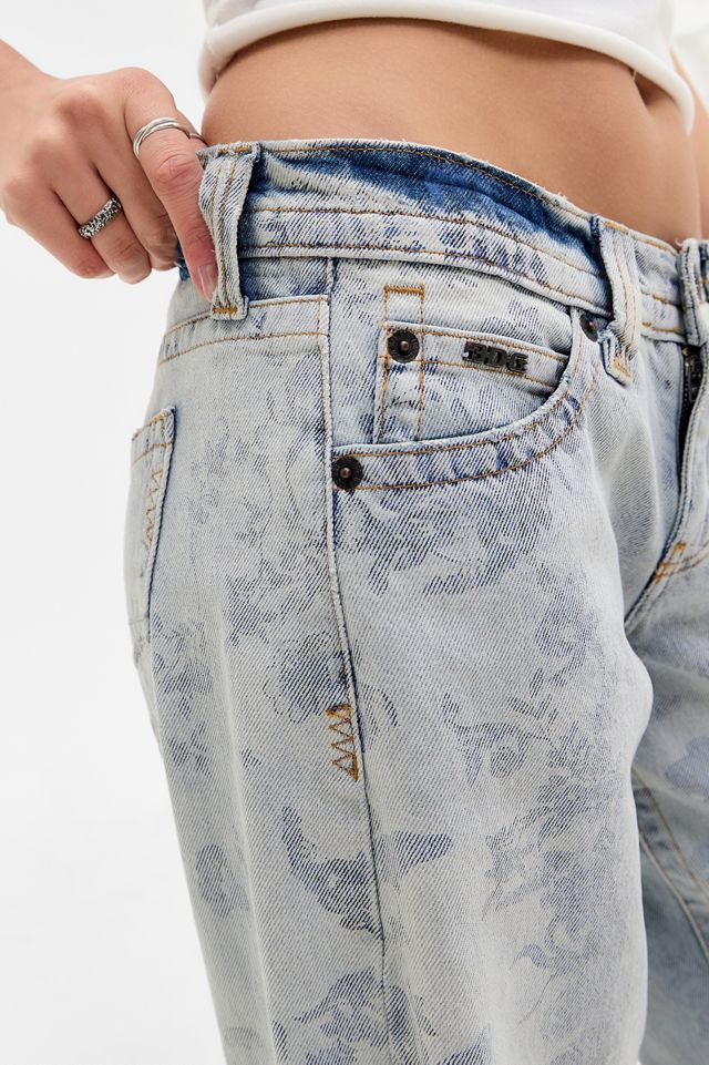 BDG Kayla Lowrider Flower Jeans #3