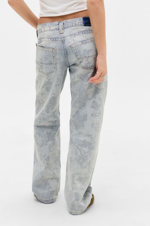 BDG Kayla Lowrider Flower Jeans #4