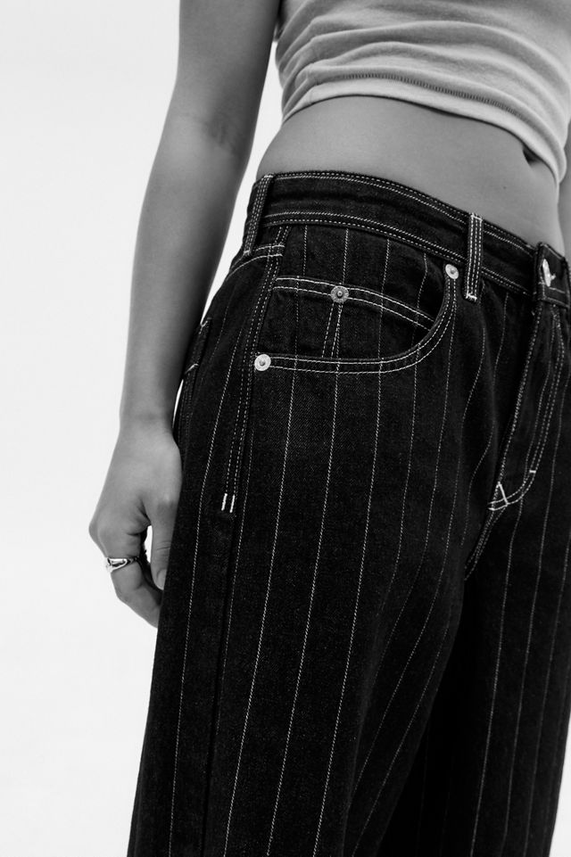 BDG Jaya Stripe Paint-Print Jeans #3