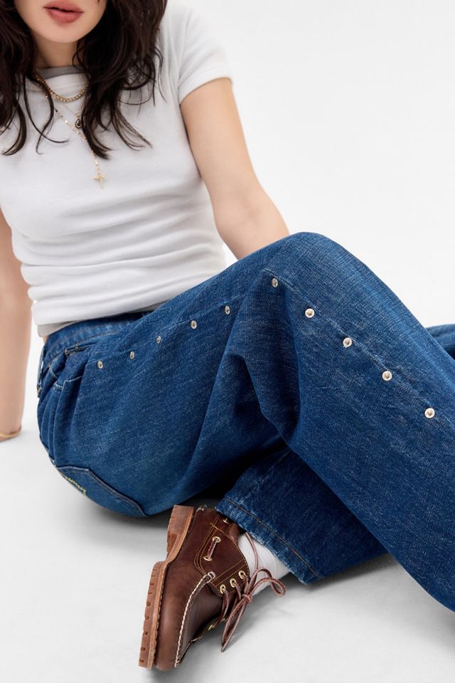 BDG Kayla Lowrider Studded Rivet Jeans #2