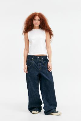 BDG Skate Jeans - Rinsed Denim 27W 32L at Urban Outfitters