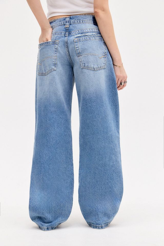 Kayla Lowrider Rip Boxer Jeans #3