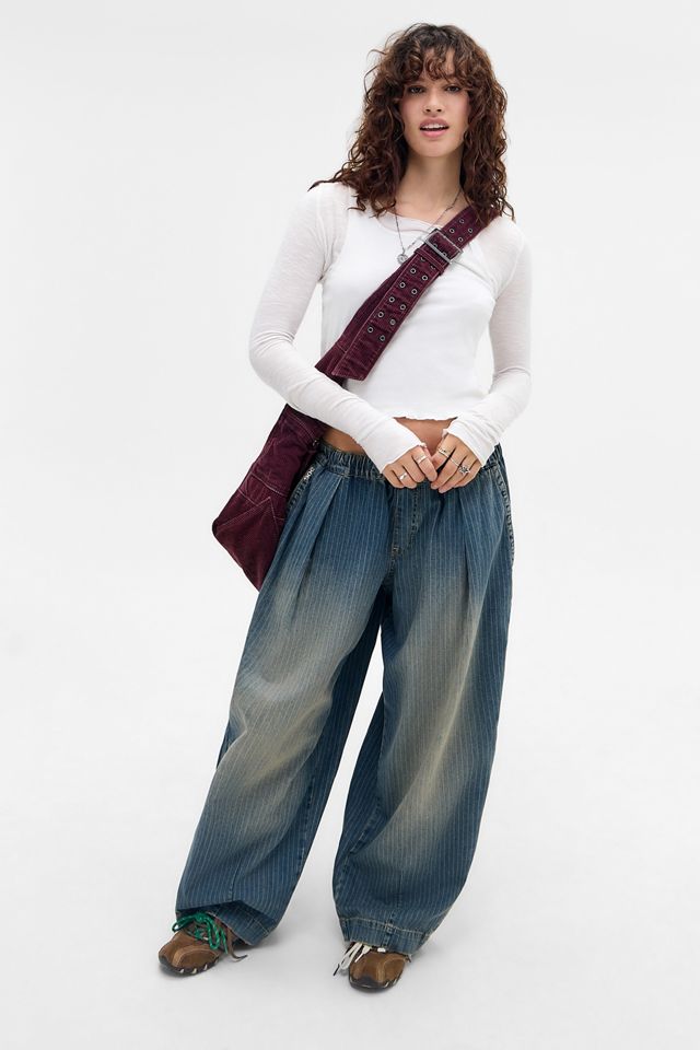 Pantalons cocon baggy Bobbi rinçage BDG #2