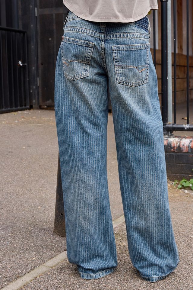 Jeans de Rayas Finas Kayla BDG #3