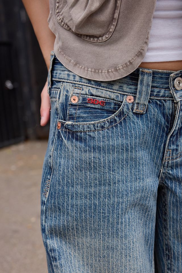 Jeans de Rayas Finas Kayla BDG #4