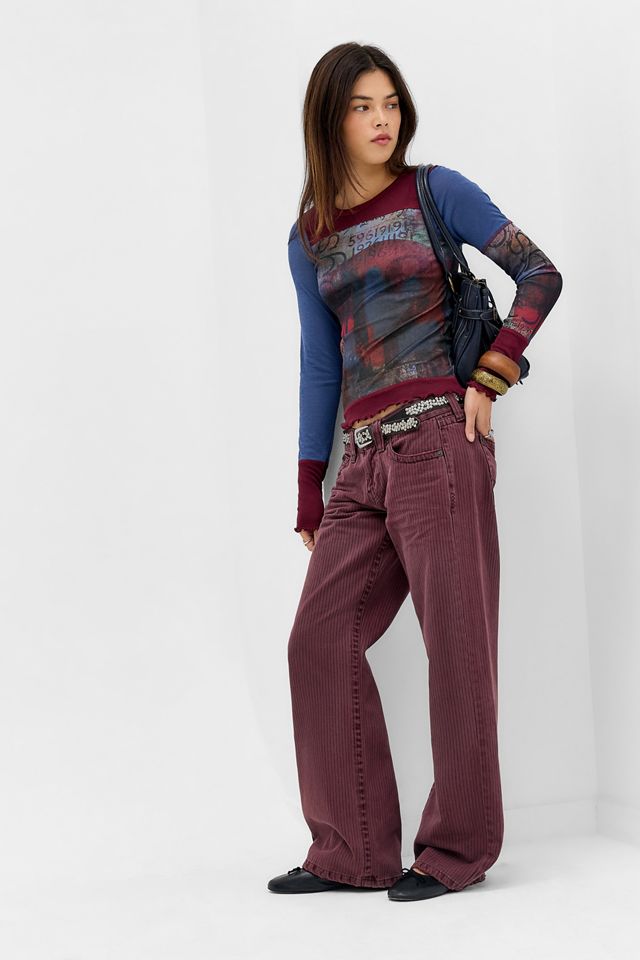 BDG Kayla Pinstripe Jeans #1