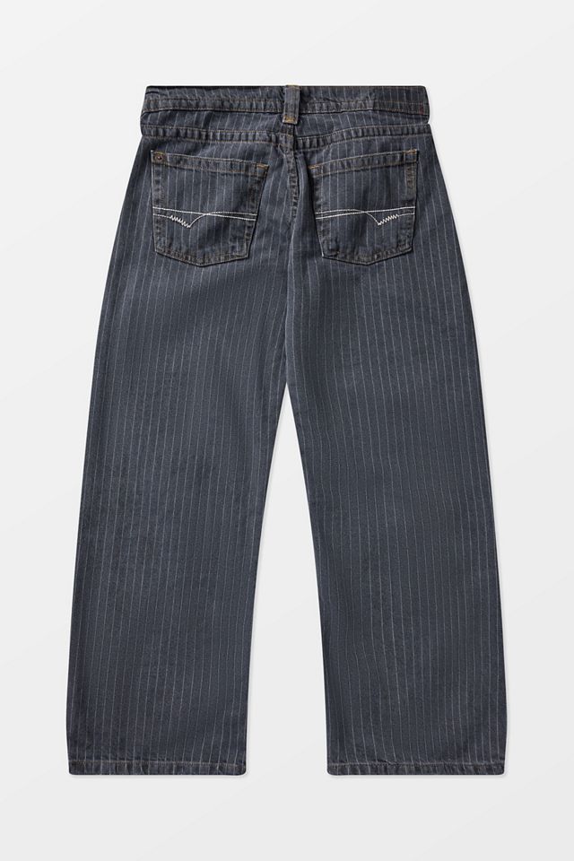 BDG Grey Kayla Lowrider Stripe Jeans #8