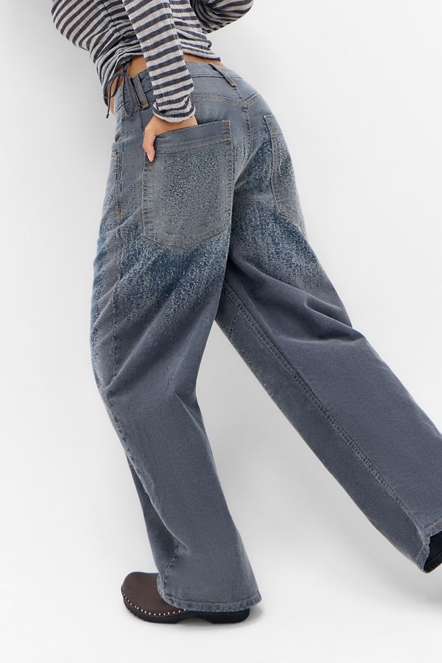 BDG Jaya Grey Destroyed Jeans #1