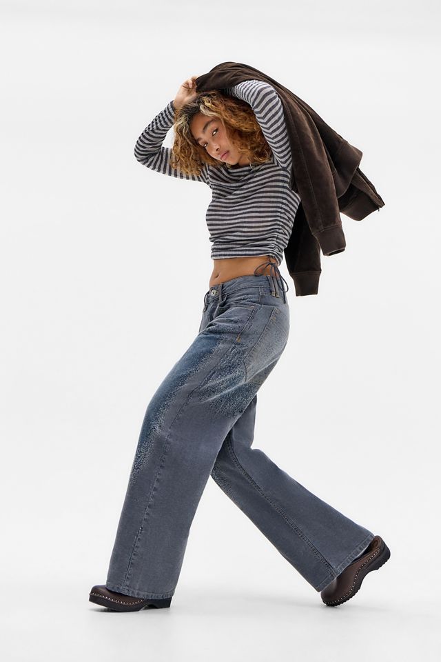 BDG Jaya Grey Destroyed Jeans #2