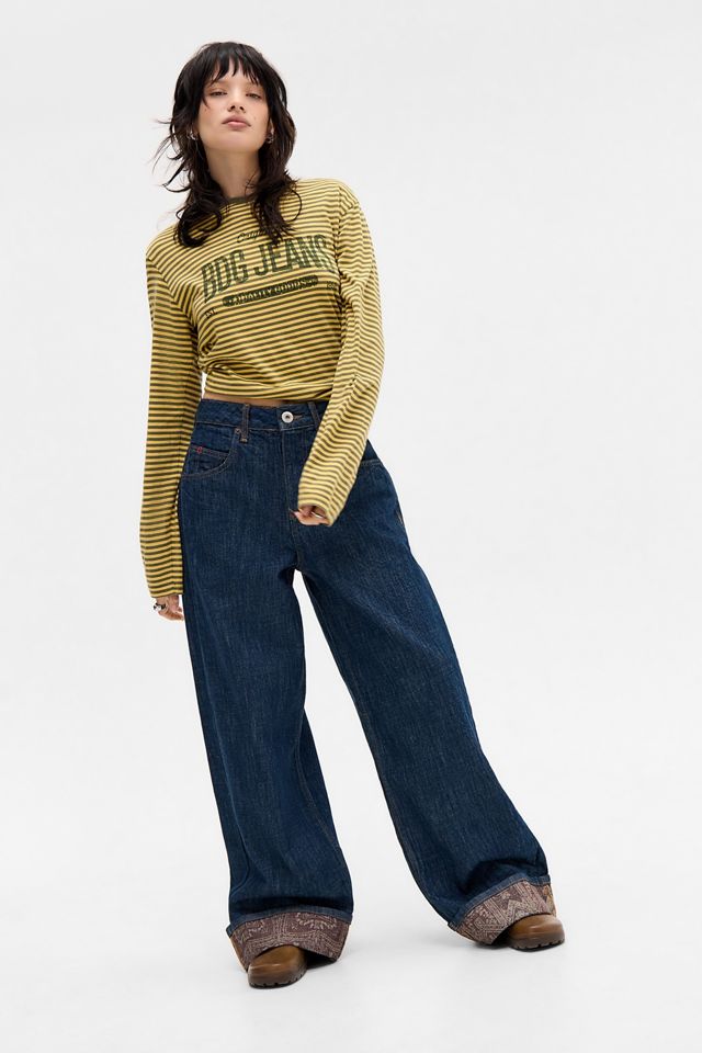 BDG Jaya Rinse Turn-Up Jeans #1