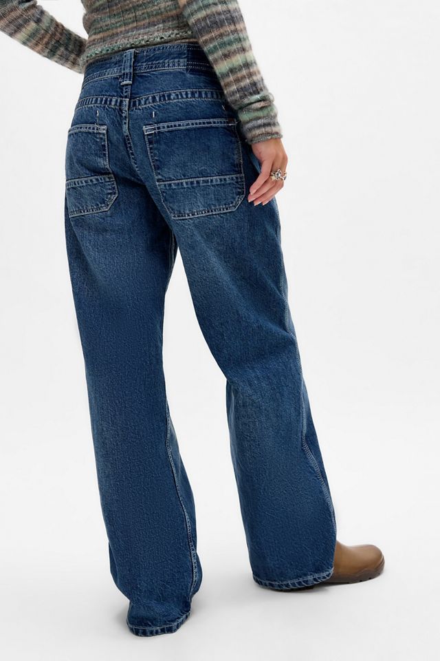 BDG Kayla Lowrider Fatigue Mid-Wash Jeans #3