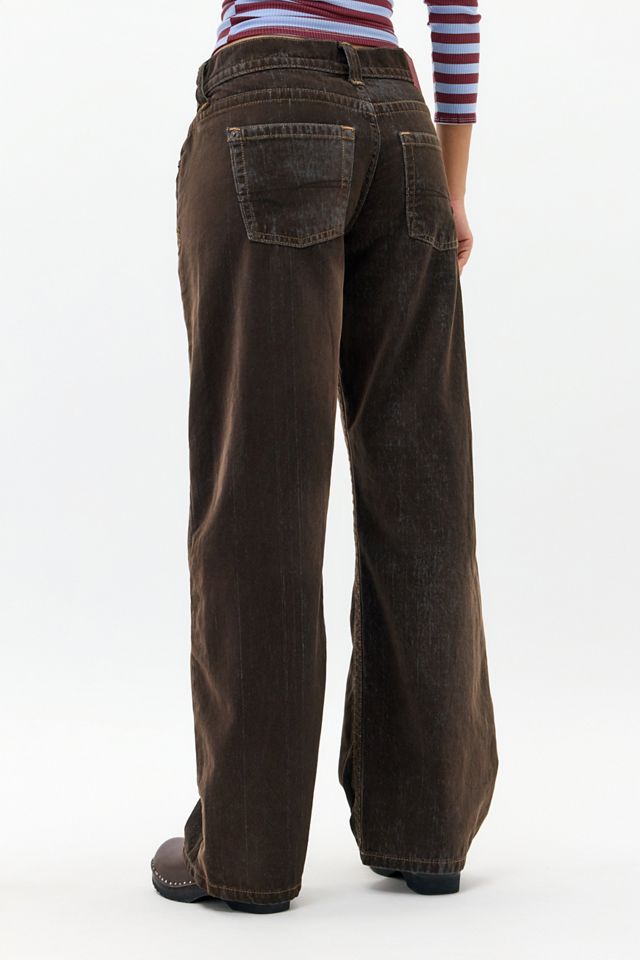 Jeans en denim floqué taille basse Kayla BDG #3