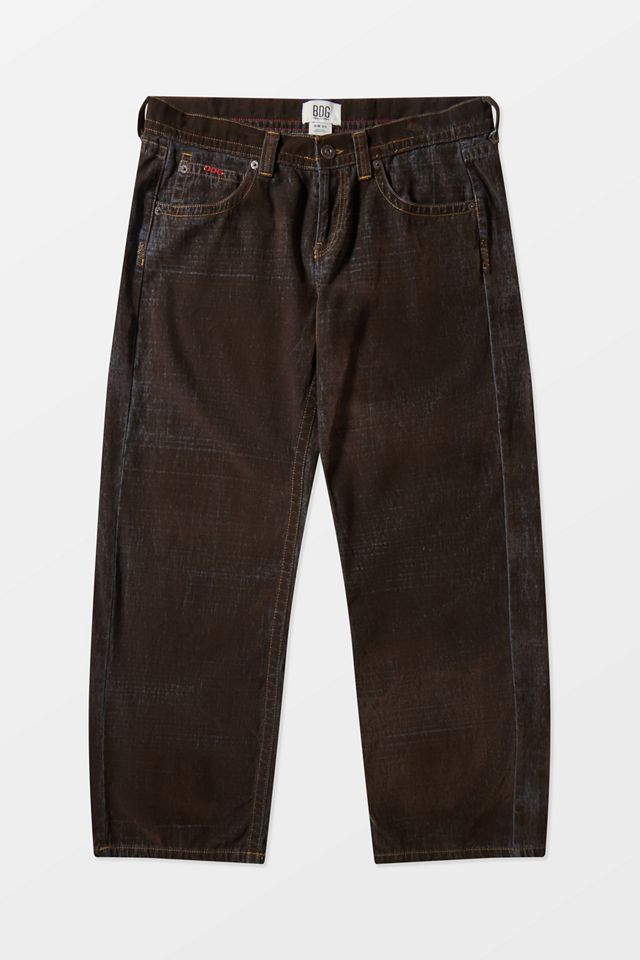 Jeans en denim floqué taille basse Kayla BDG #7