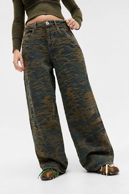 Jeans in Denim Tinto Camo BDG Jaya