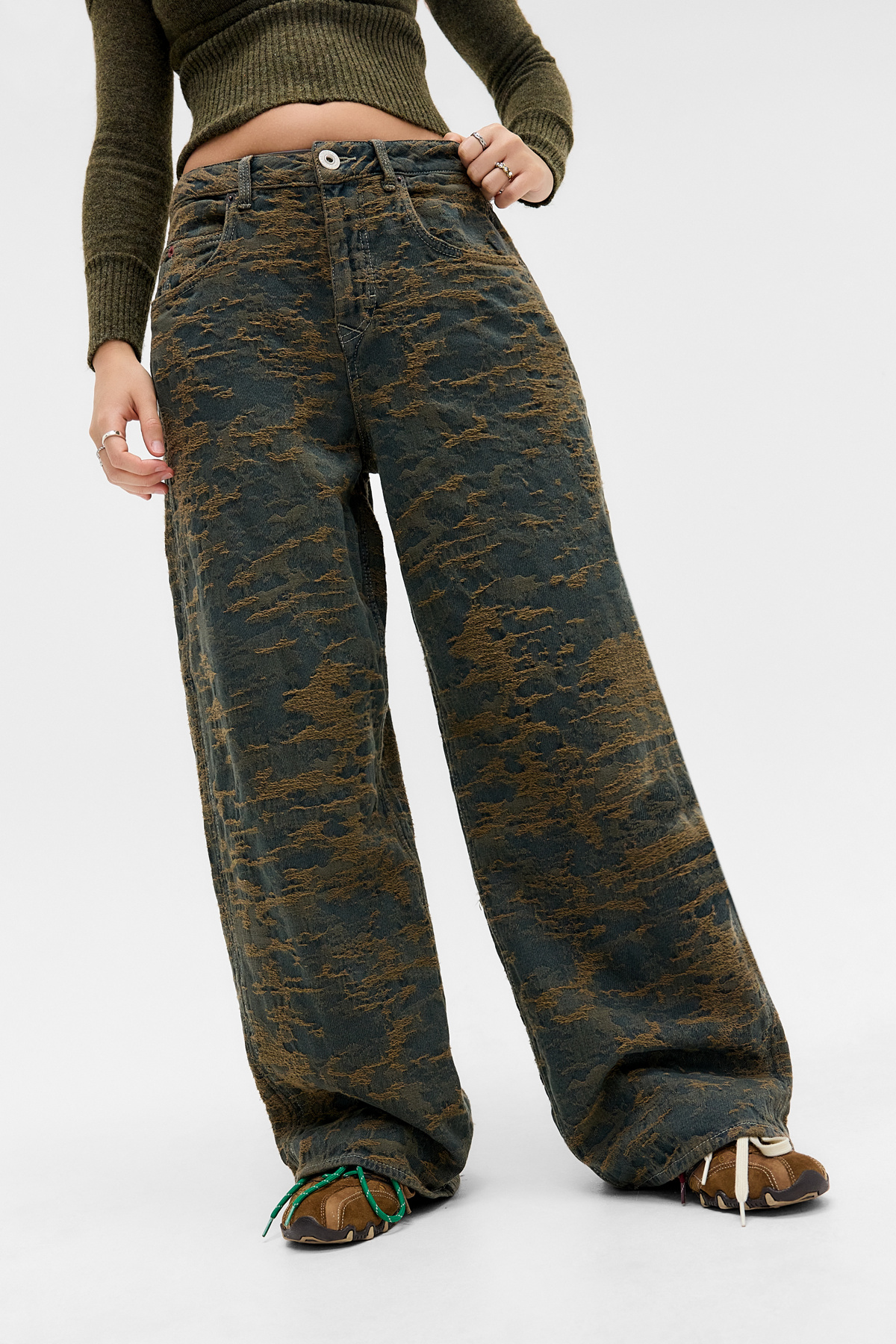 BDG Jaya Camo Tinted Denim Jeans