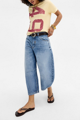 Jeans Riya Cocoon Crop en taille: 26 - BDG - Modalova