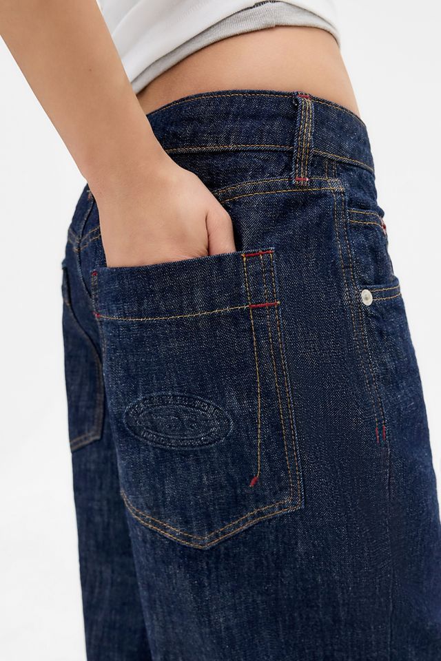 Jeans Cortos Jaya de BDG en Azul Enjuagado #3