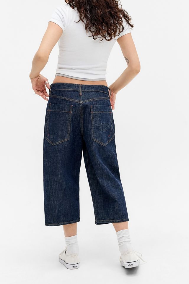 Jeans Cortos Jaya de BDG en Azul Enjuagado #4