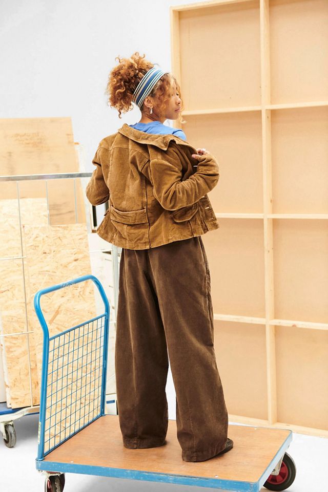 Pantalons Cocoon en velours côtelé BDG Bobbi Baggy #1