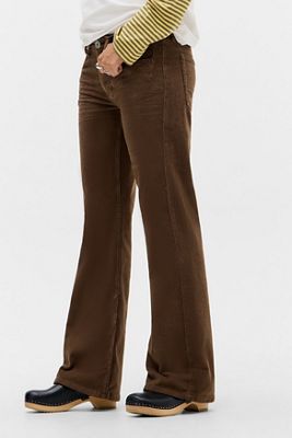 Pantalon évasé en velours côtelé Teo BDG