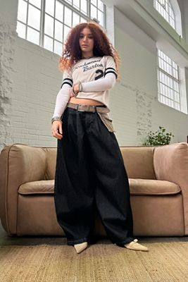 Jeans cocon BDG Jax à plis