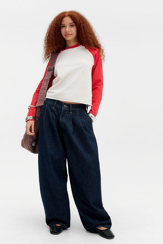 BDG Jax Pleat Front Cocoon Jeans #1