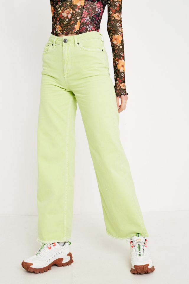 Urban outfitters 2024 green jeans