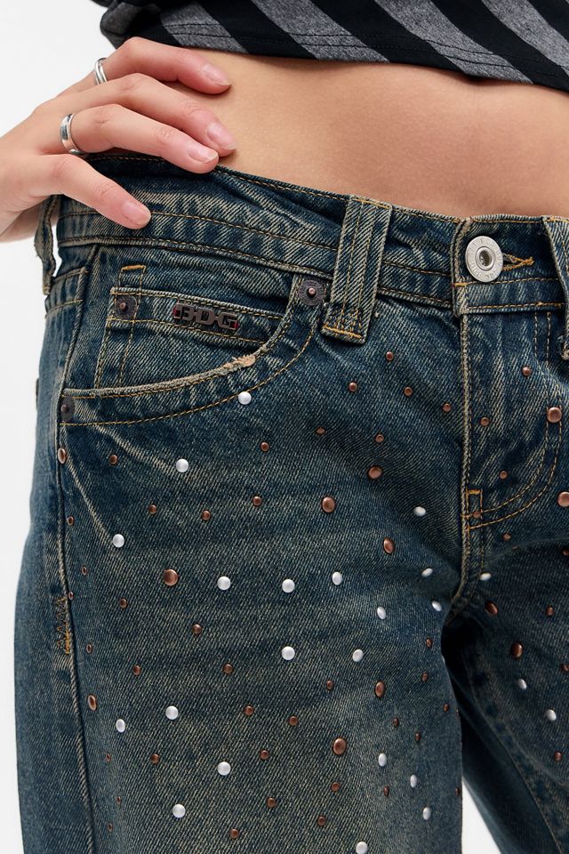 BDG Stormy Kayla Lowrider Studded Jeans #1