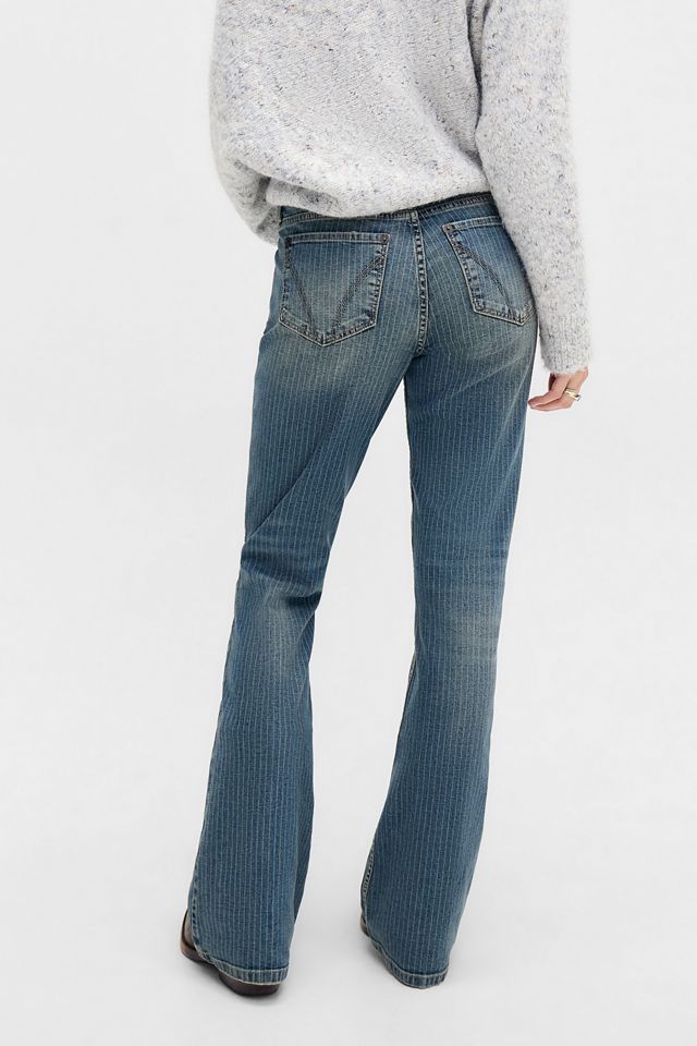 BDG Brooke Stripe Low-Rise Bootcut Flare Jeans #3