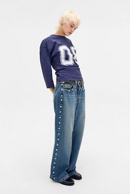 BDG Kayla Lowrider Side Rivet Jeans