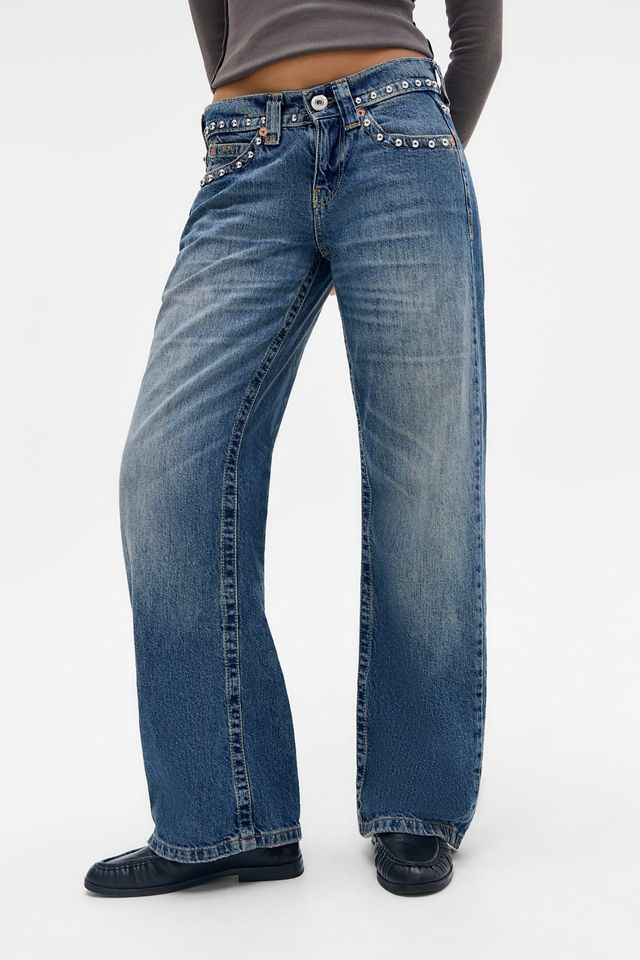 BDG Kayla Studded Waistband Jeans #1