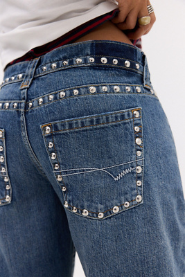 BDG Kayla Studded Waistband Jeans Product Page
