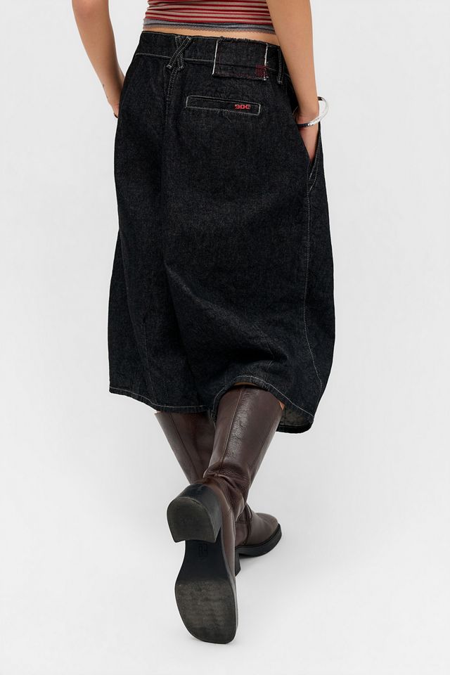 BDG Jax Vorn Plissierte Cocoon Crop Jeans #4