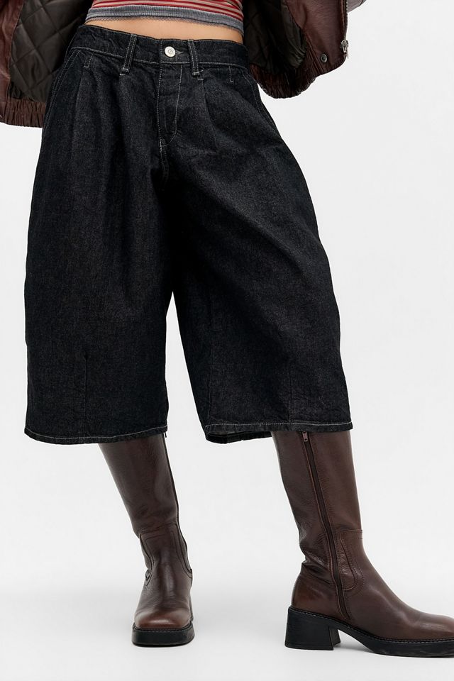 BDG Jax Vorn Plissierte Cocoon Crop Jeans #1