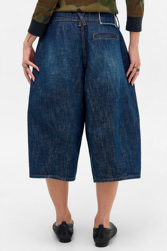 Jeans Crop a Cocoon con Pieghe Frontali BDG Jax #4