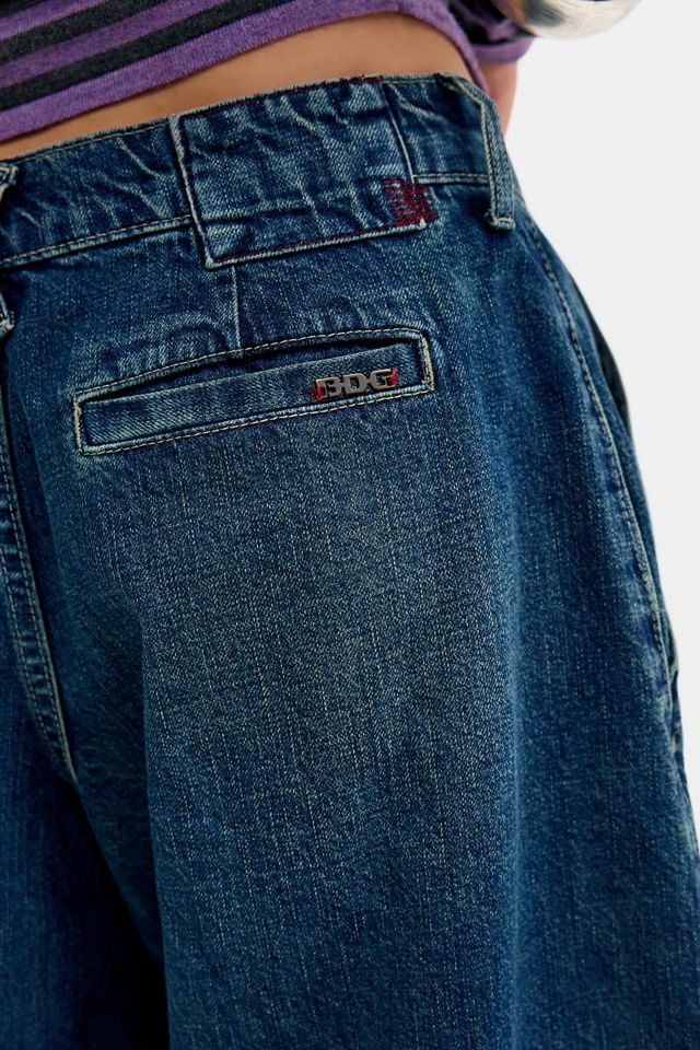 BDG Jax Pleat Front Cocoon Crop Jeans #1