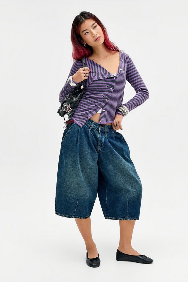 BDG Jax Pleat Front Cocoon Crop Jeans #2