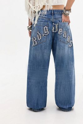 Jeans Jaya à logo appliqué BDG