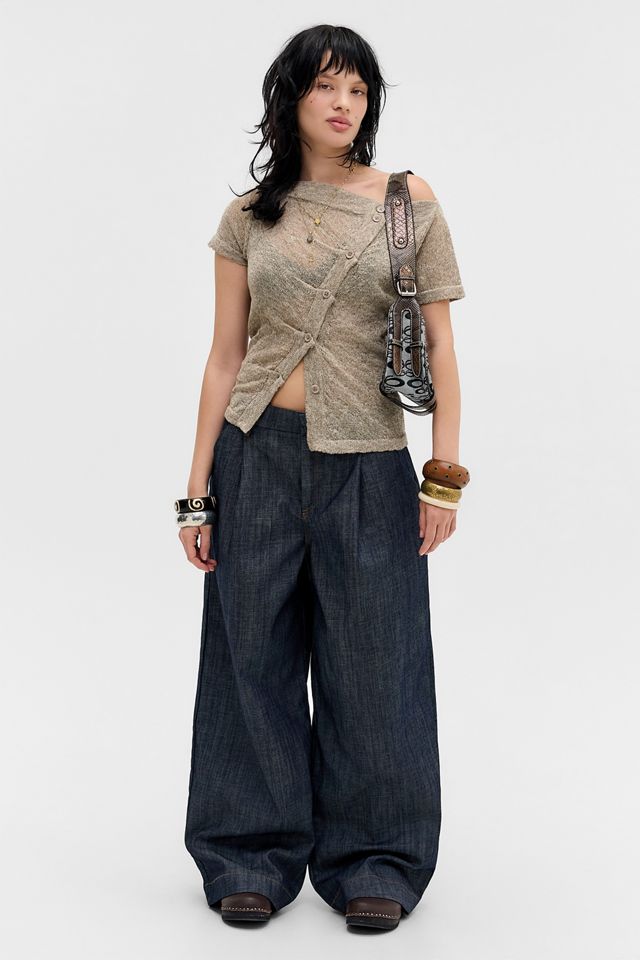 Pantaloni Chino in Denim Grezzo Ray BDG #1
