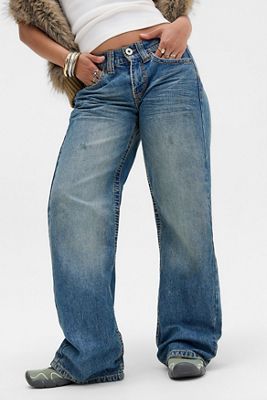 Jeans BDG Kayla Lowrider con Costuras Decorativas