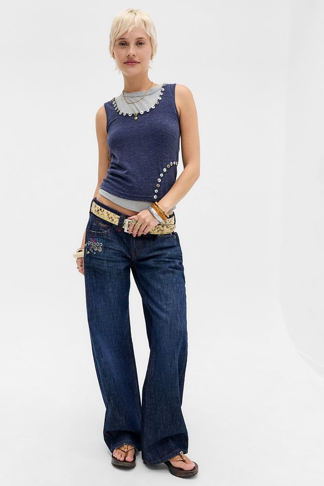 Jean BDG Kayla Ultimate Lowrider orné #2