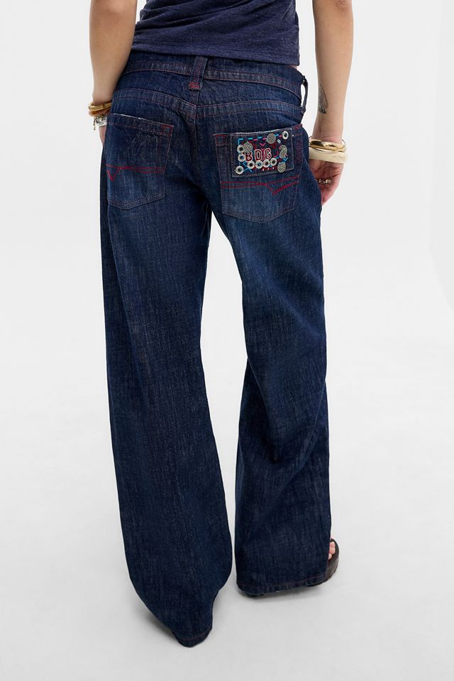 Jean BDG Kayla Ultimate Lowrider orné #1
