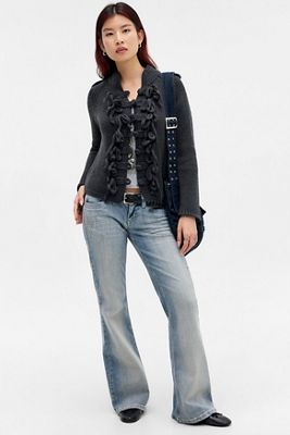Jeans skinny bootcut taille basse Miko BDG