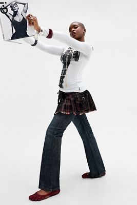 Jeans BDG Miko de Tiro Bajo Skinny Bootcut