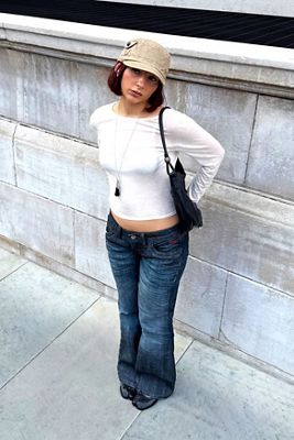 Jeans BDG Miko Skinny Bootcut a Vita Bassa